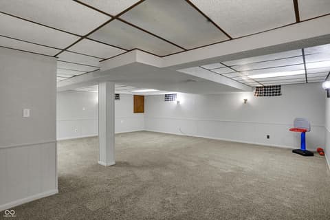 Basement at 40 Twinshore Court, Carmel, IN
