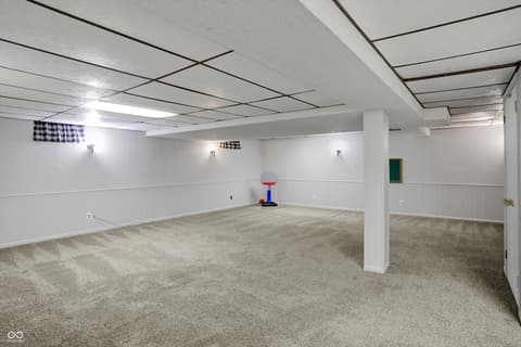 Basement at 40 Twinshore Court, Carmel, IN