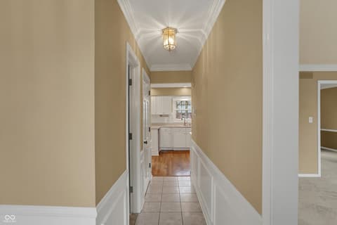 Hallway at 40 Twinshore Court, Carmel, IN
