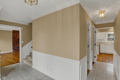 Hallway at 40 Twinshore Court, Carmel, IN