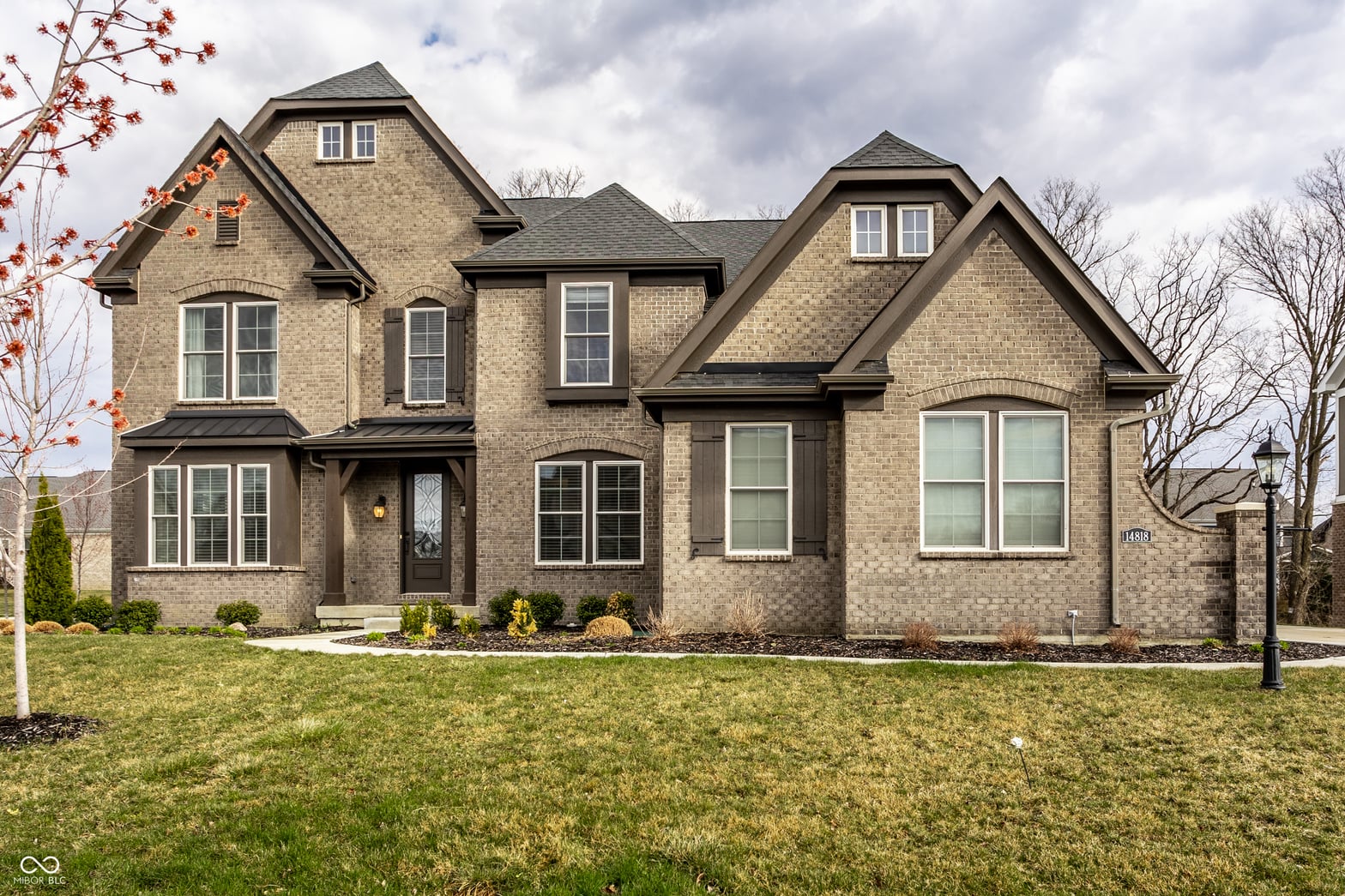 Front exterior at 14818 Autumn View Way, Fishers, IN