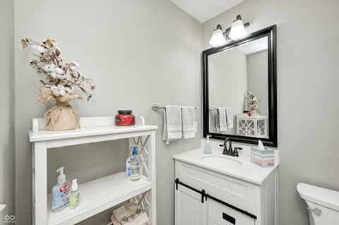 Bathroom at 6124 Salisbury Lane, Noblesville, IN
