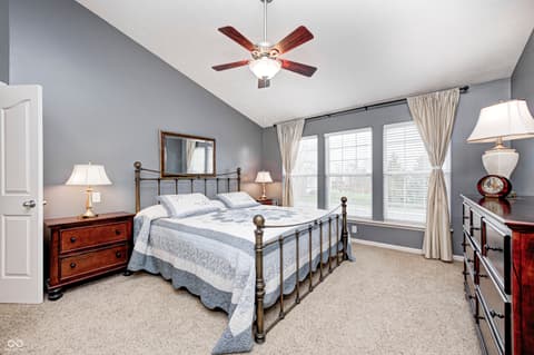 Bedroom at 6124 Salisbury Lane, Noblesville, IN