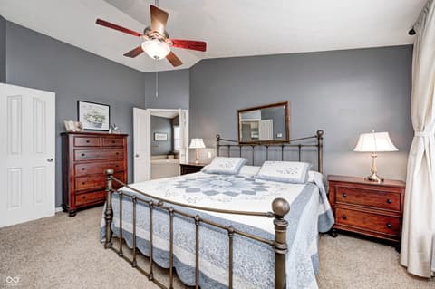 Bedroom at 6124 Salisbury Lane, Noblesville, IN