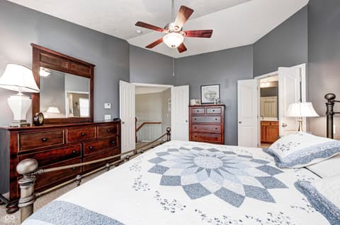 Bedroom at 6124 Salisbury Lane, Noblesville, IN