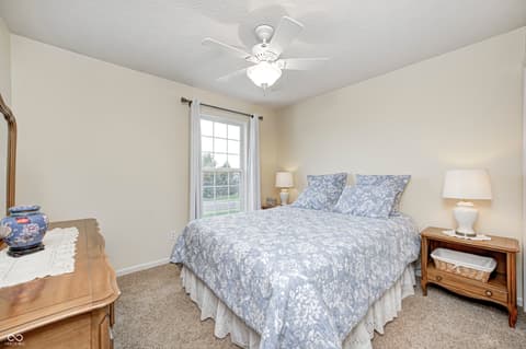 Bedroom at 6124 Salisbury Lane, Noblesville, IN