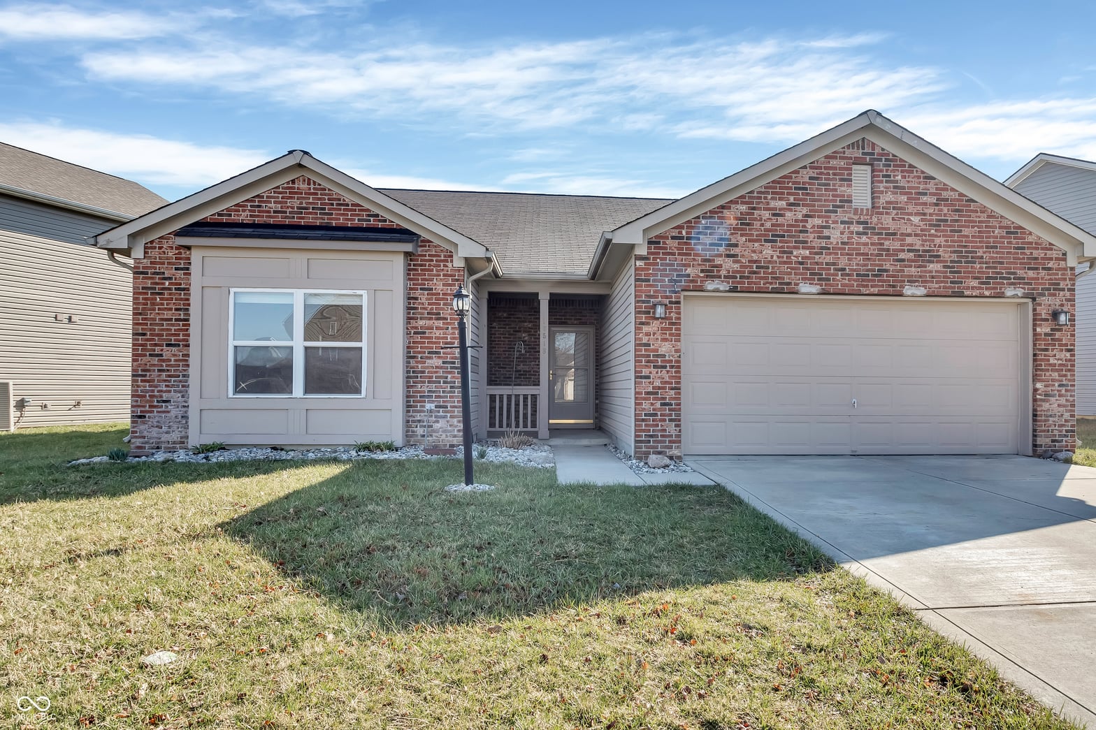 Front exterior at 19518 Hurst Strand Way, Noblesville, IN