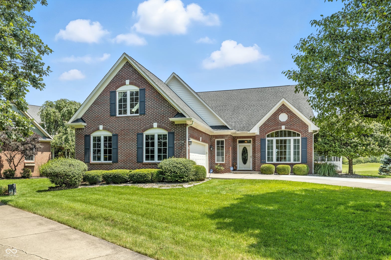 Front exterior at 10844 Fairwoods Drive, Fishers, IN
