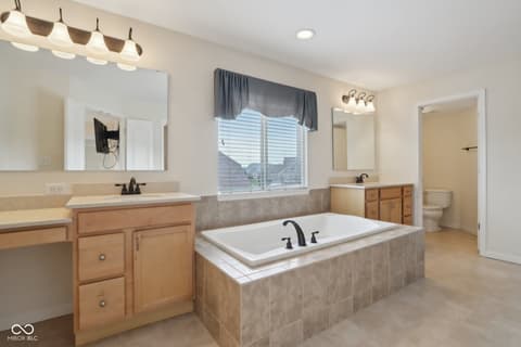 Bathroom at 3892 Pelham Road, Carmel, IN
