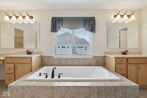 Bathroom at 3892 Pelham Road, Carmel, IN