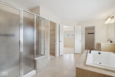 Bathroom at 3892 Pelham Road, Carmel, IN