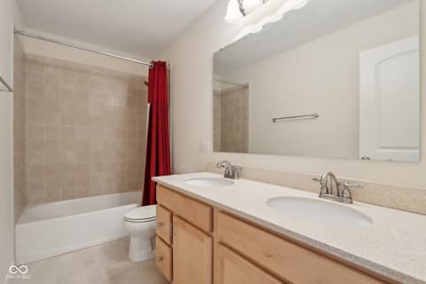 Bathroom at 3892 Pelham Road, Carmel, IN