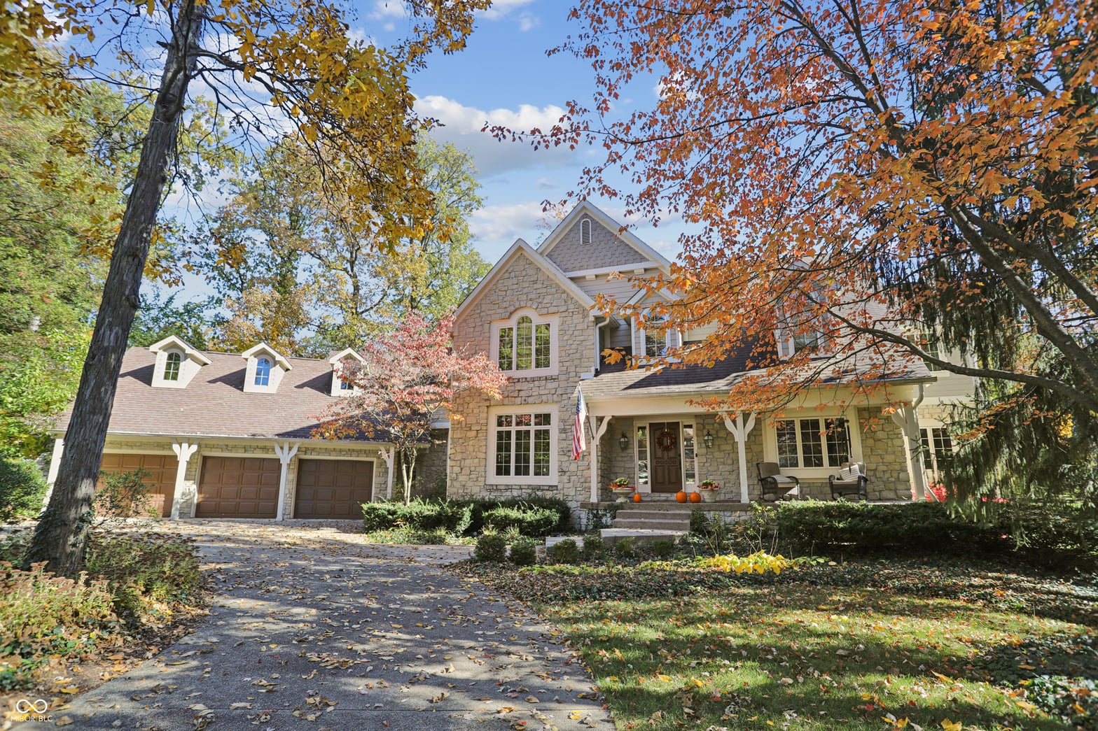 Front exterior at 2872 Jeremy Court, Carmel, IN