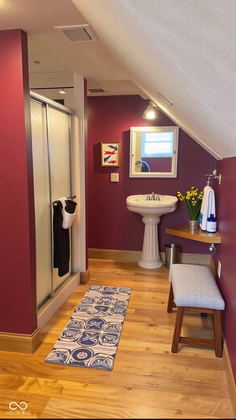 Bathroom at 1085 E North Shore Drive, Brownstown, IN