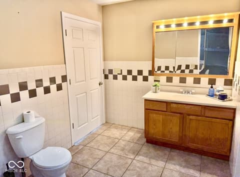 Bathroom at 1085 E North Shore Drive, Brownstown, IN