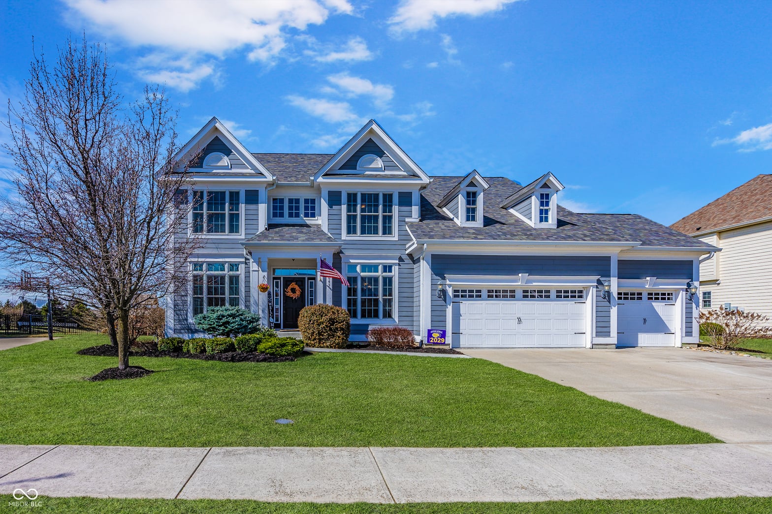 Front exterior at 1043 Palomar Drive, Westfield, IN