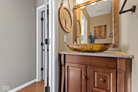 Bathroom at 203 Winslow Drive, Westfield, IN