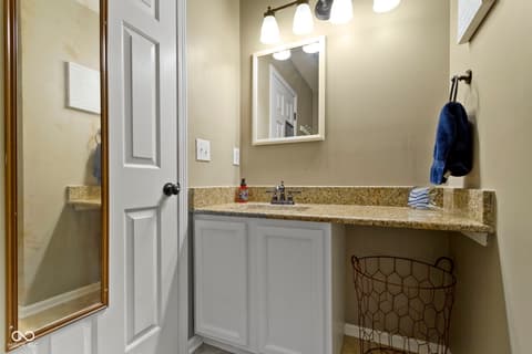 Bathroom at 203 Winslow Drive, Westfield, IN
