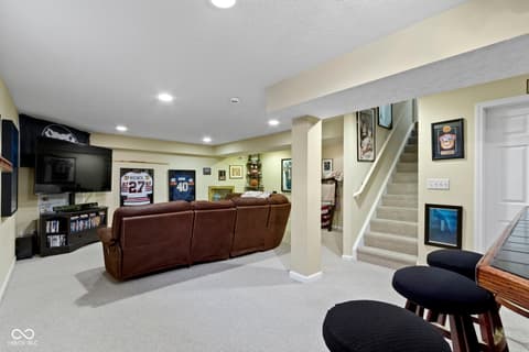 Basement at 203 Winslow Drive, Westfield, IN