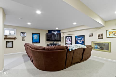 Basement at 203 Winslow Drive, Westfield, IN