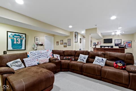 Basement at 203 Winslow Drive, Westfield, IN