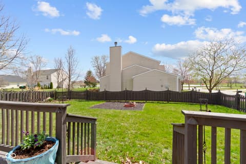 Yard at 203 Winslow Drive, Westfield, IN
