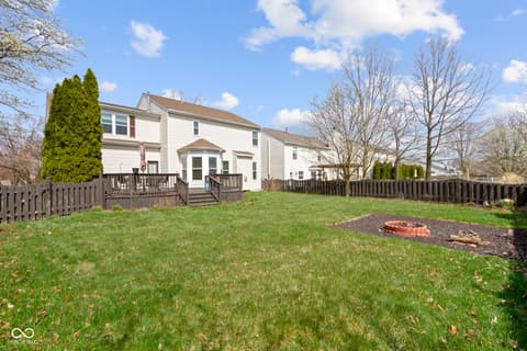 Yard at 203 Winslow Drive, Westfield, IN