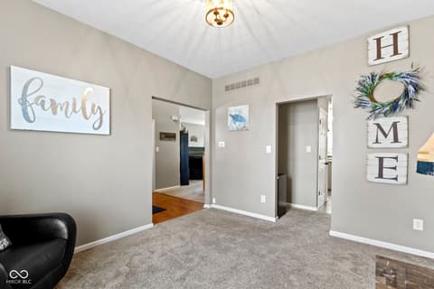 Sitting Room — 203 Winslow Drive, Westfield, IN