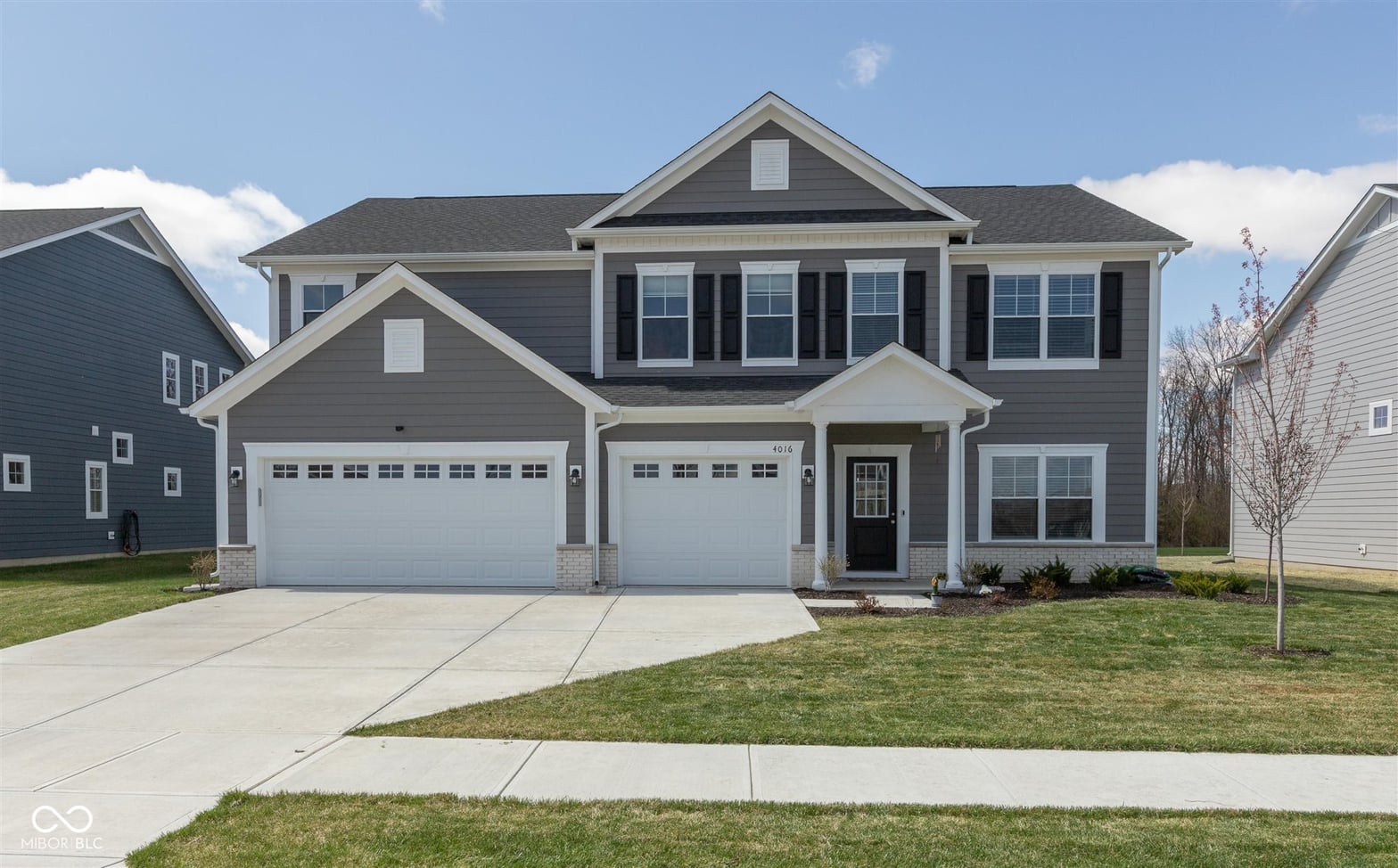 Front exterior at 4016 Railhead Avenue, Westfield, IN
