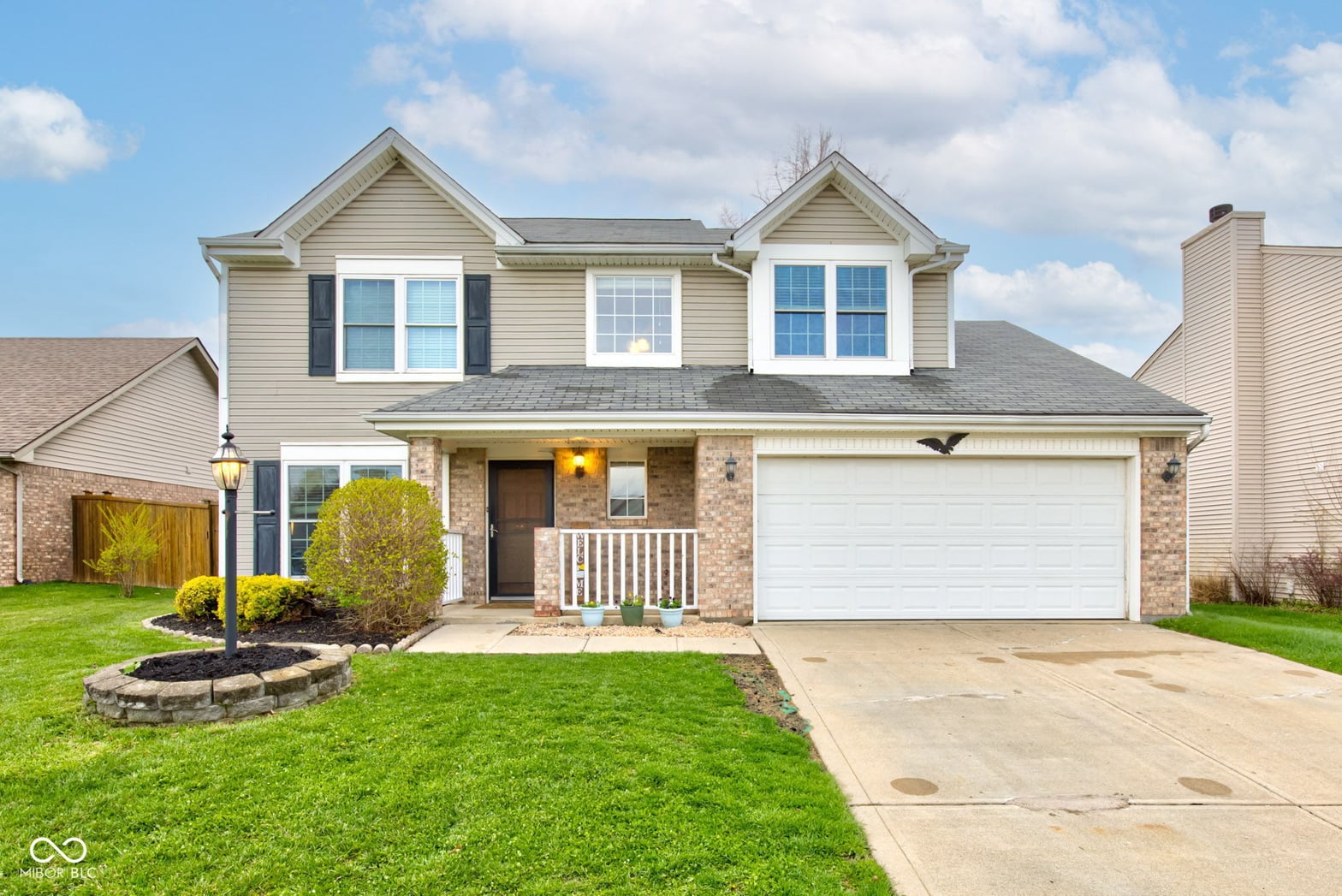 Front exterior at 20107 Marie Court, Noblesville, IN