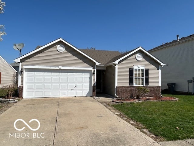 Front exterior at 11876 Wapiti Way, Noblesville, IN