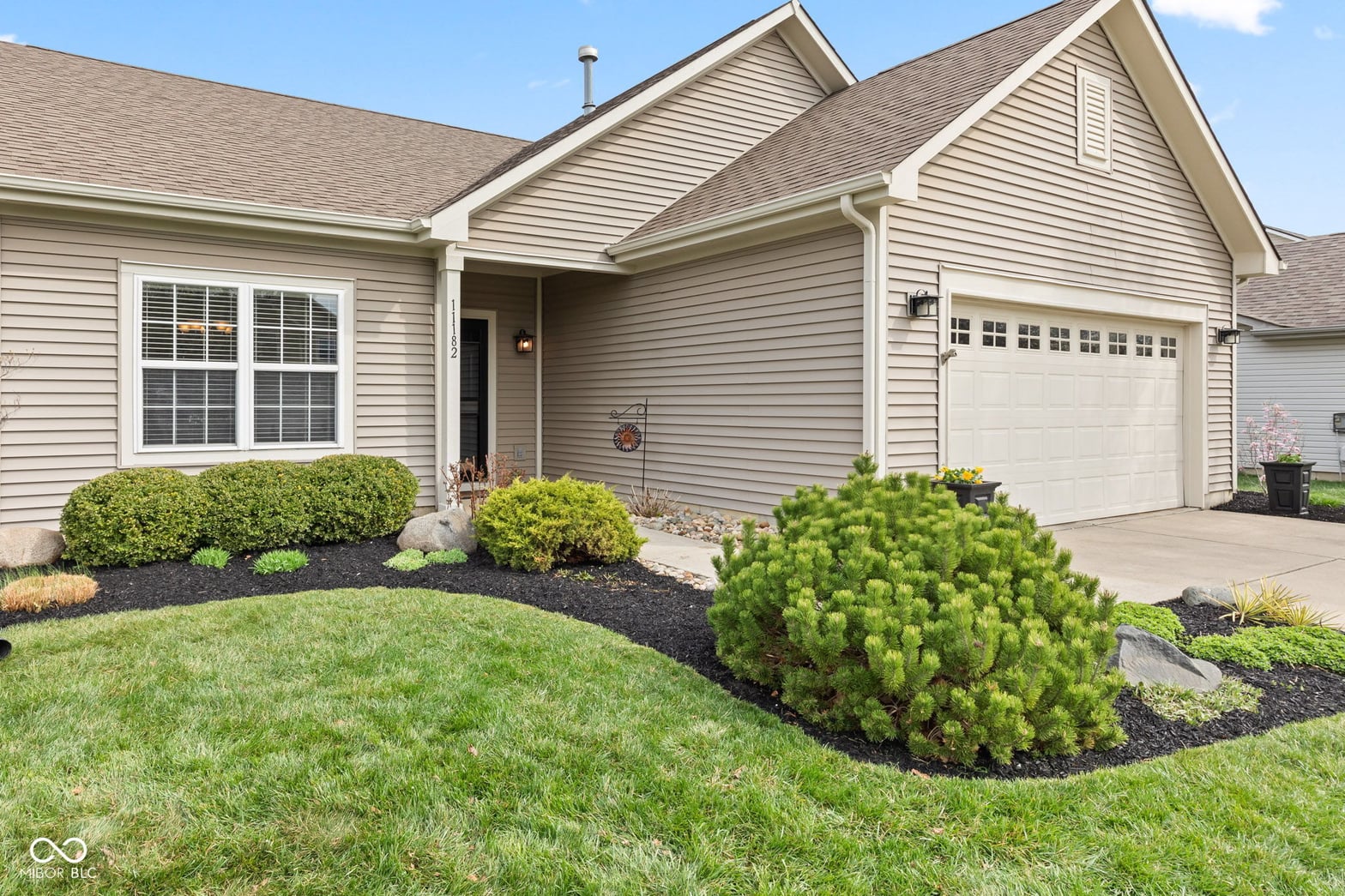 Front exterior at 11182 Black Gold Drive, Noblesville, IN