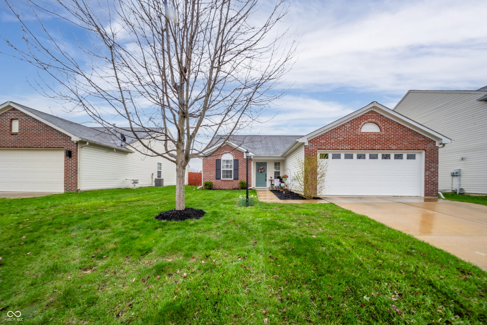 Front exterior at 12319 Wolf Run Road, Noblesville, IN