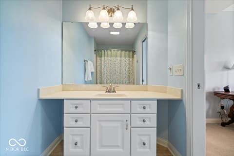 Bathroom at 20251 Dayspring Court, Noblesville, IN