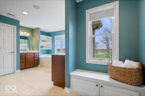 Bathroom at 20251 Dayspring Court, Noblesville, IN