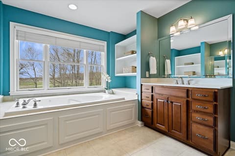 Bathroom at 20251 Dayspring Court, Noblesville, IN