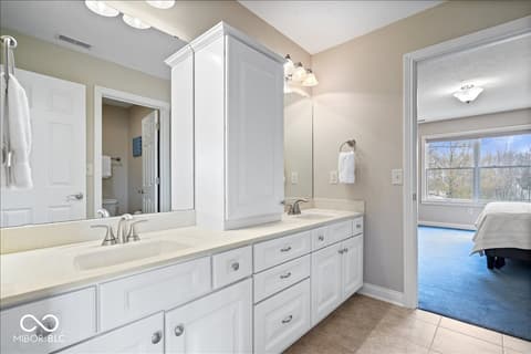 Bathroom at 20251 Dayspring Court, Noblesville, IN