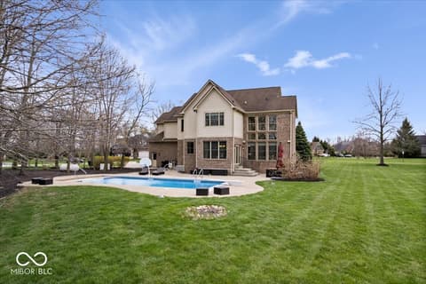 Backyard at 20251 Dayspring Court, Noblesville, IN
