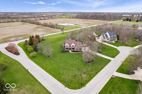 Aerial view at 20251 Dayspring Court, Noblesville, IN