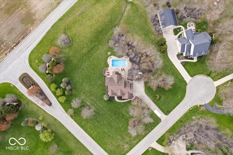 Aerial view at 20251 Dayspring Court, Noblesville, IN