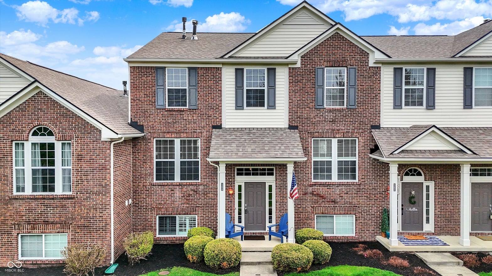Front exterior at 12658 Watford Way, Fishers, IN