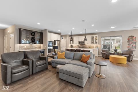 Living room at 11450 Wicker Lane, Noblesville, IN