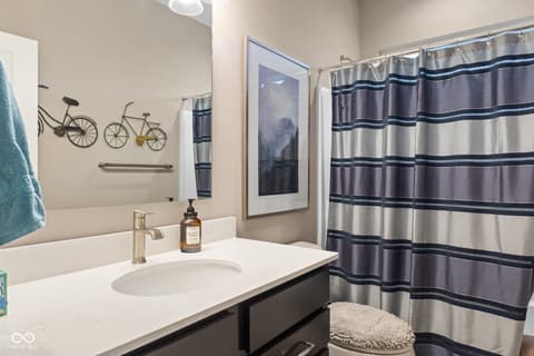 Bathroom at 11450 Wicker Lane, Noblesville, IN