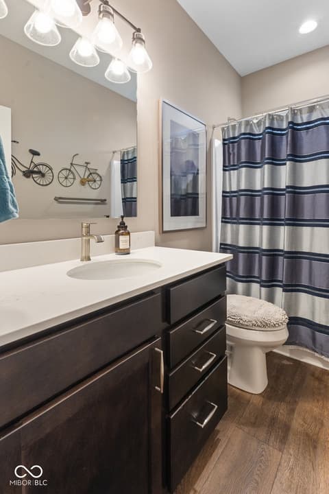 Bathroom at 11450 Wicker Lane, Noblesville, IN