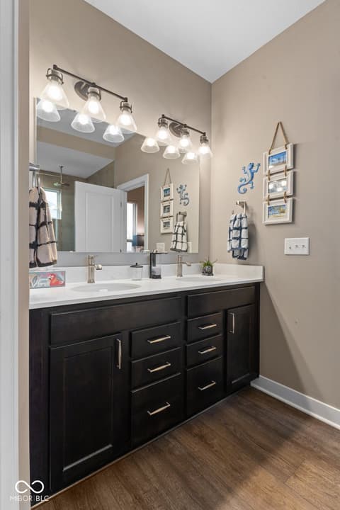 Bathroom at 11450 Wicker Lane, Noblesville, IN