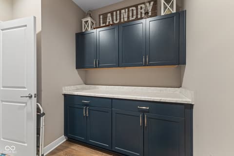 Laundry room at 11450 Wicker Lane, Noblesville, IN