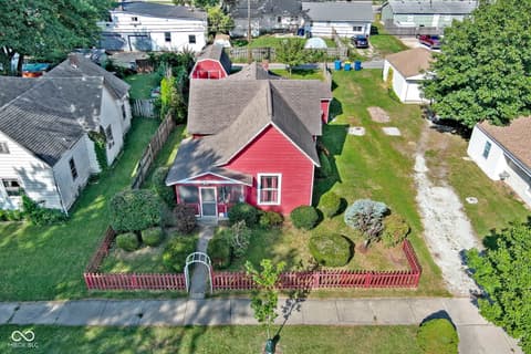 Aerial view at 1455 S 9th Street, Noblesville, IN
