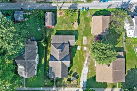 Aerial view at 1455 S 9th Street, Noblesville, IN