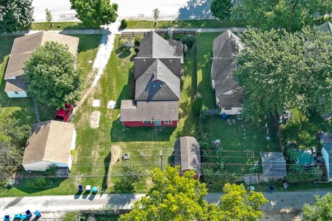Aerial view at 1455 S 9th Street, Noblesville, IN