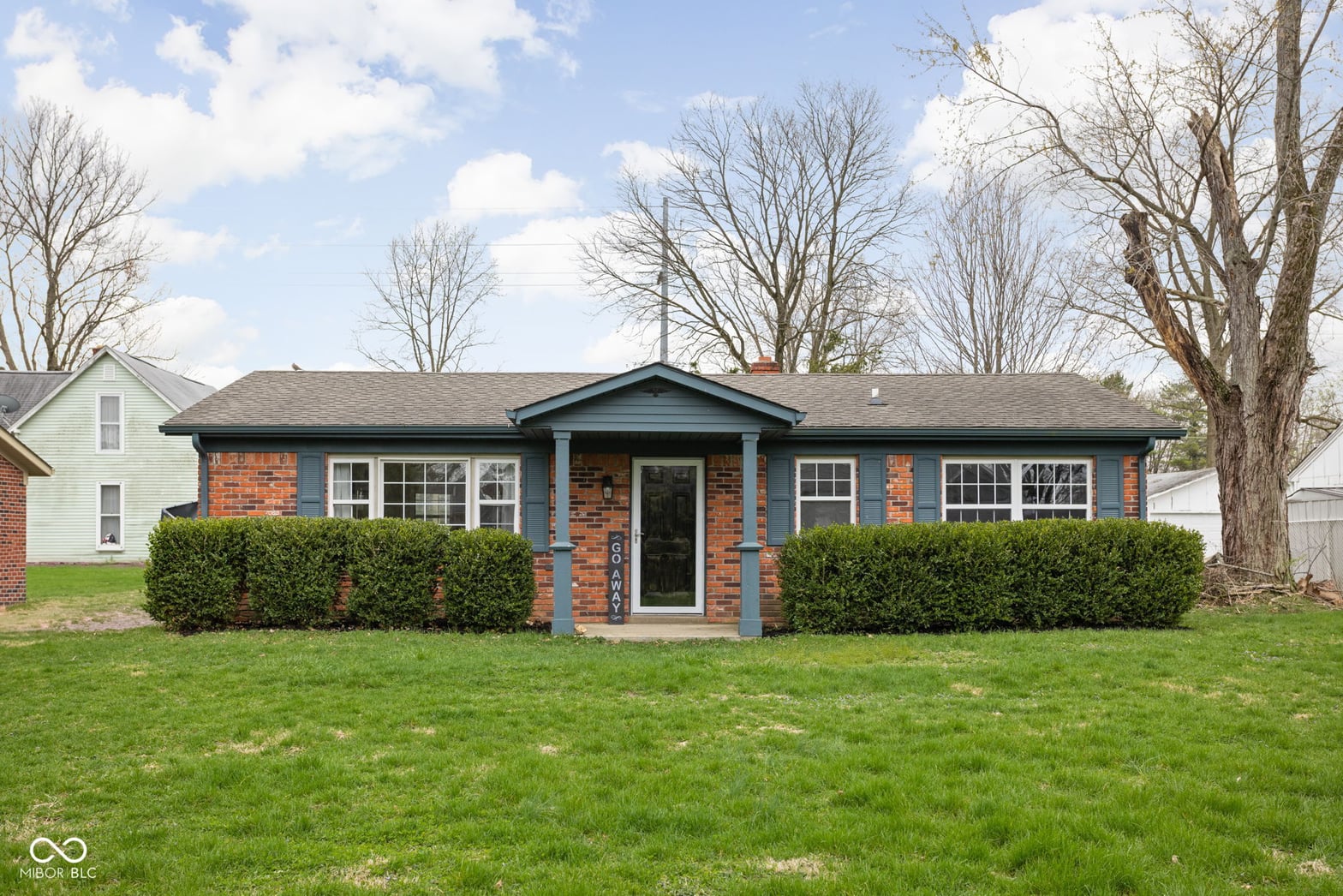 Front exterior at 89 E Walnut Street, Fountaintown, IN